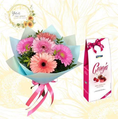 RAMO ENCANTO GERBERAS""