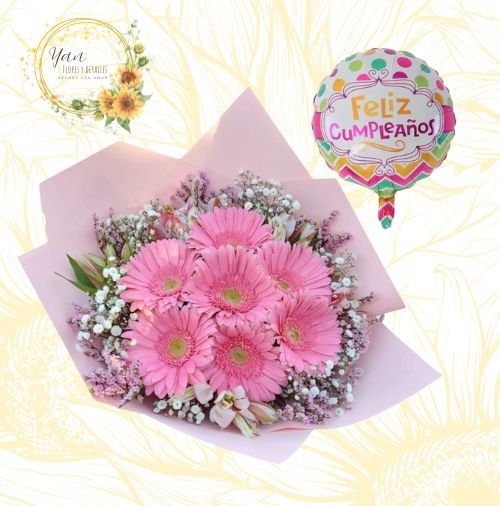 BOUQUET 7 GERBERAS"