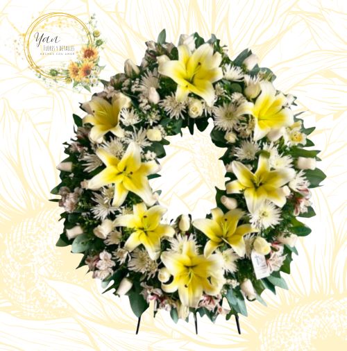 CORONA FUNEBRE DE LILIUMS"