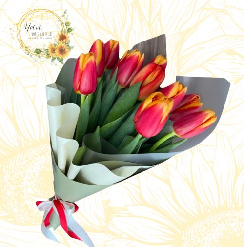 BOUQUET DE 10 TULIPANES""