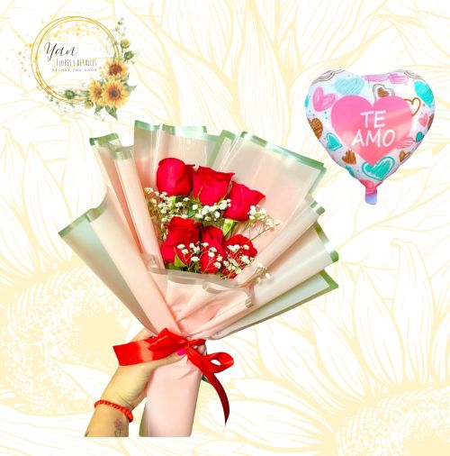 RAMO 6 ROSAS""