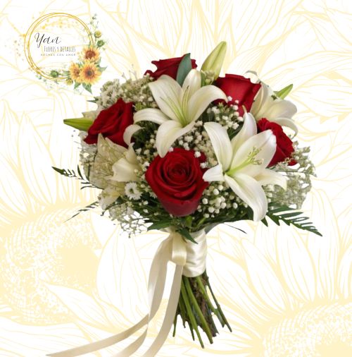 BOUQUET DE 5 ROSAS