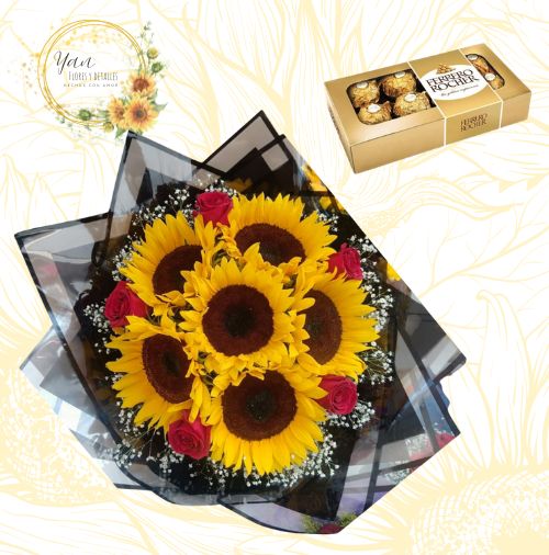 ""RAMO DULZURA DE GIRASOLES""