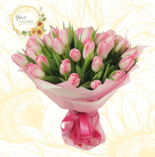 30 TULIPANES EN RAMO"