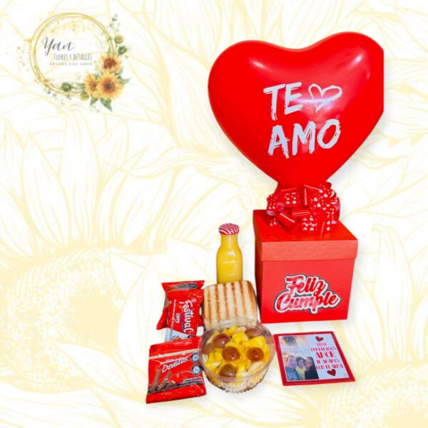 CAJA DE DESAYUNO DULCE AMOR